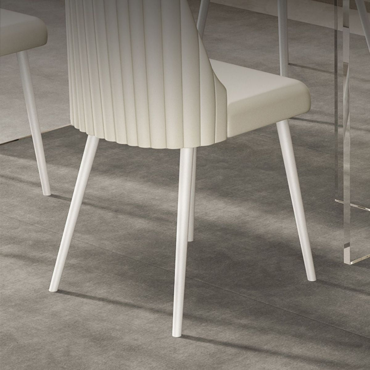 Modern Rectangle Stone Dining Table 1/2/5/7 Pieces Dining Set for Kitchen