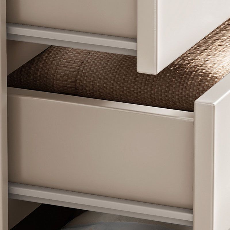 Contemporary Wood Double Dresser Bedroom Horizontal Storage Chest