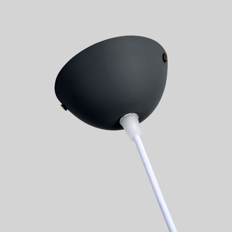 1-Licht-Globus-Anhänger Licht, nordische Makkaron-Metall-Pendelleuchte für Bar