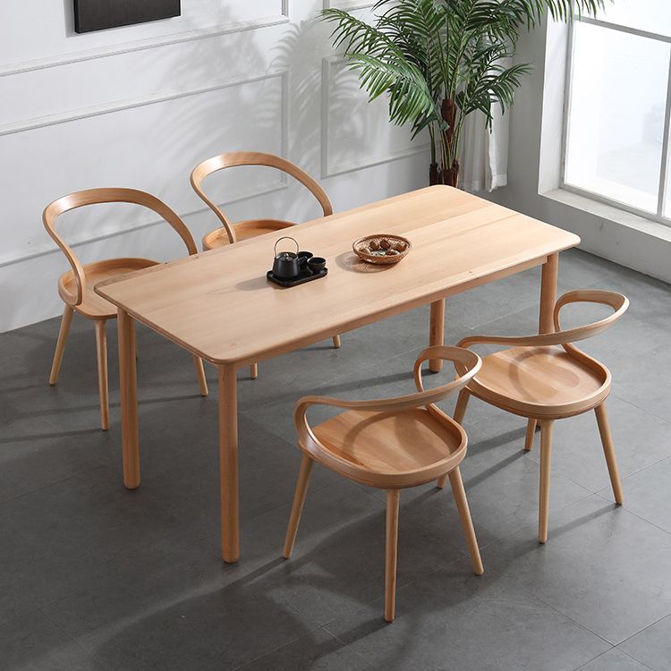 Solid Wood Dining Chairs Designer Style Dining Chairs for Dining Room