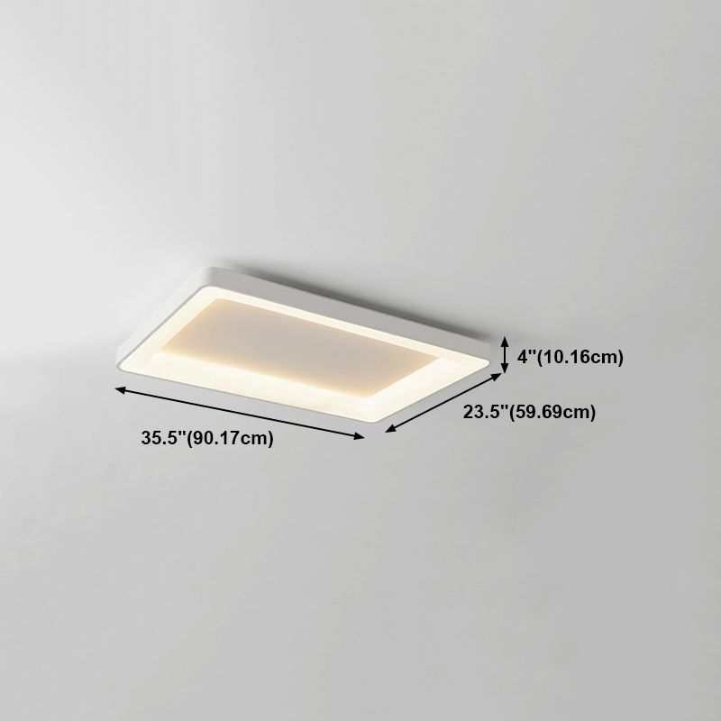 Luce del soffitto a sfioramento rettangolare Luce moderno a sfioramento del soffitto