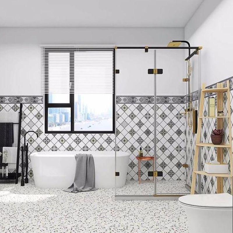 Rectangular Peel & Stick Tile PVC Single Tile for Kitchen and Bathroom