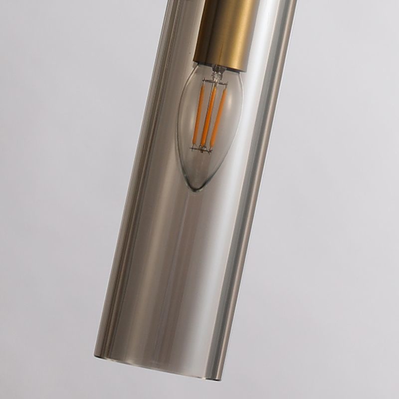 Modern Minimalist Hanging Light Crystal Pendant Lighting Fixture for Dining Room