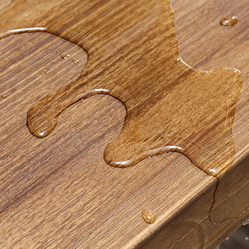 Industrial 1/2/3/5 Pieces Dining Table Set Solid Wood Top Dining Table and Chairs