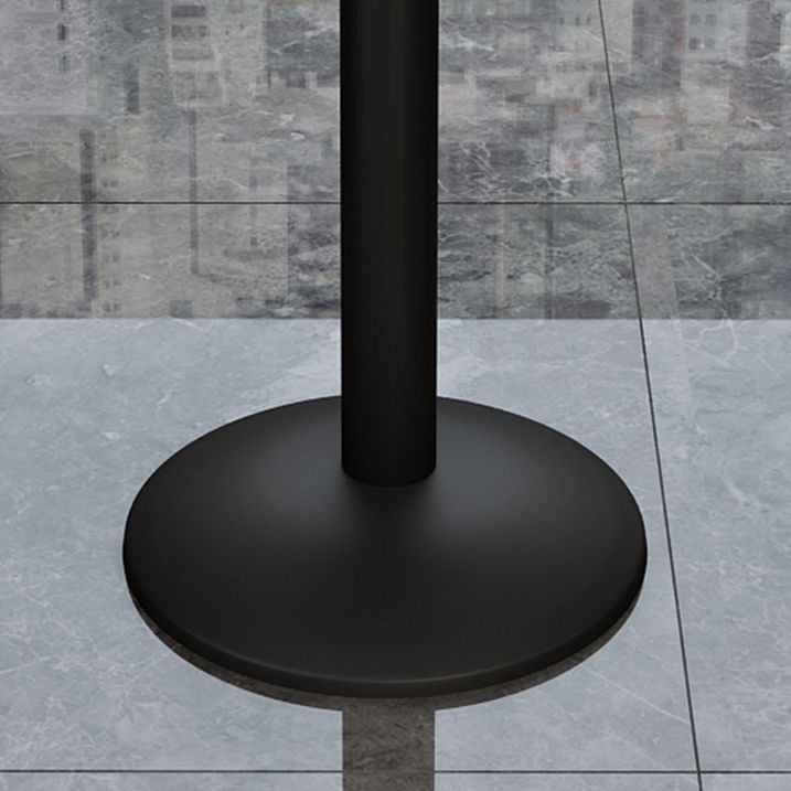 Traditionele luxe eettafel Round Stone eettafel, 23,6 "L x 23.6" W x 29.1 "H