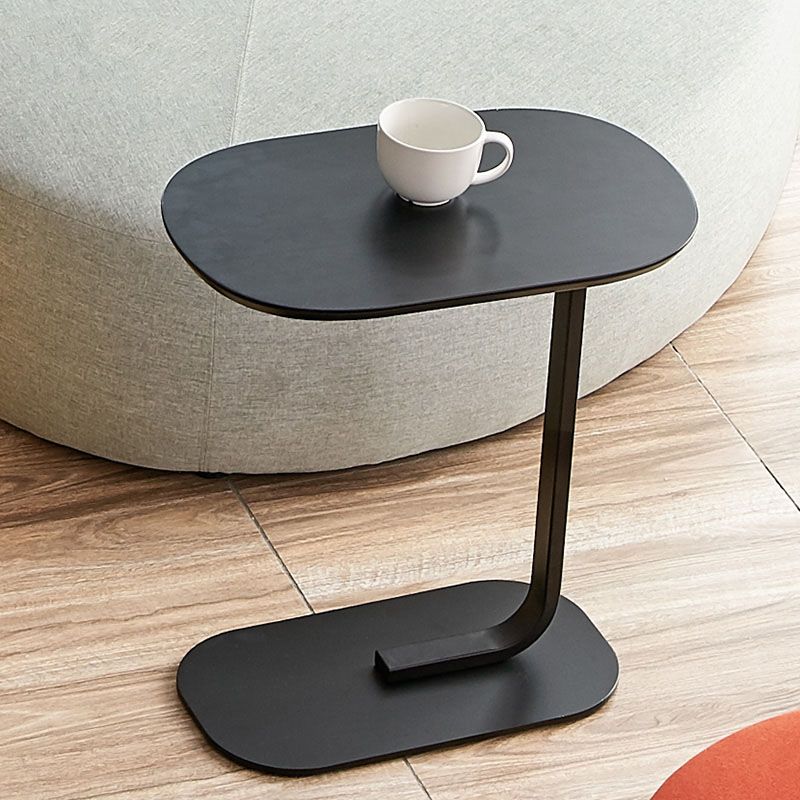 Modern Minimalist Wood Side End Table C Corner Table for Living Room