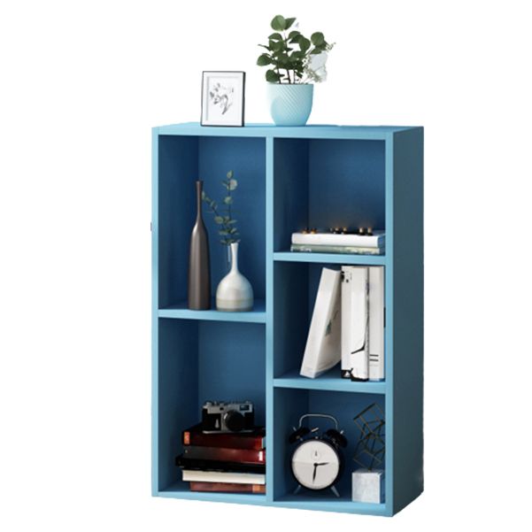 Wooden Bookcase Modern Style Minimalist Home Office Bookshelf