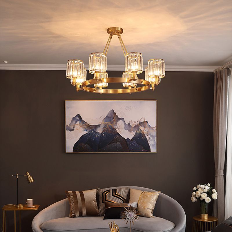 Contemporary Crystal Ceiling Pendant Light Sputnik Hanging Pendant Light for Dining Room