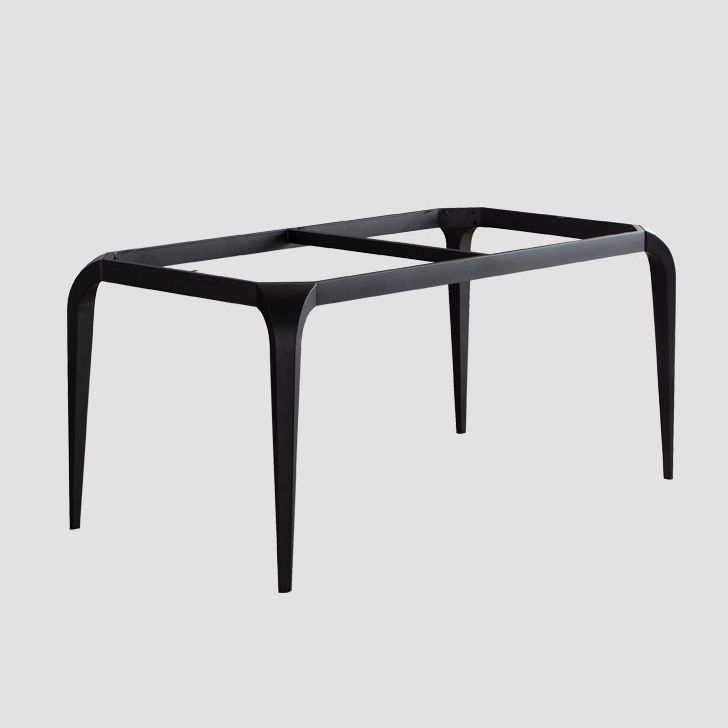 4 Legs Dining Site Table Simplicity Style Stone Dining Table for Home Kitchen