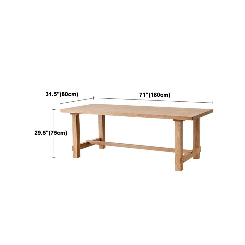 Modern Furniture Dining Set 1/2/4/5/6 Pcs Solid Wood Dining Table and Chairs