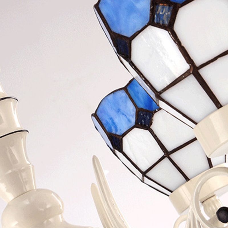 Luces colgantes de rama de tazón múltiple de luz