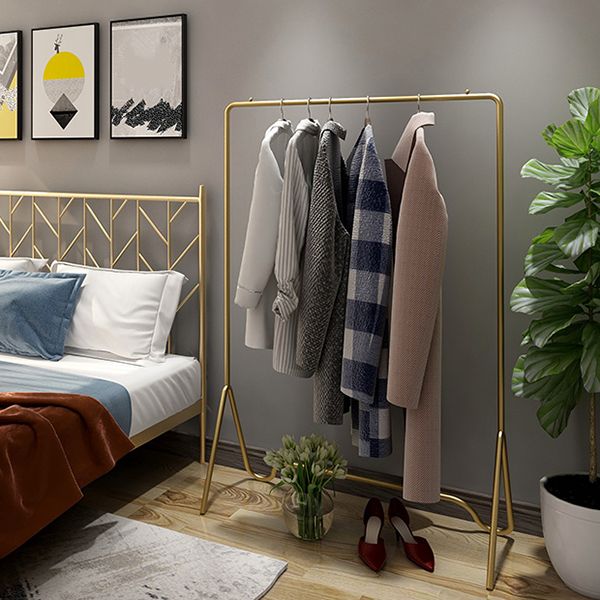 Industrial Coat Hanger Free Standing Modern Solid Color Coat Rack