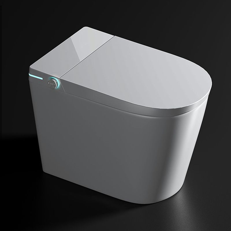 Contemporary White Floor Standing Bidet with Water Pressure Control