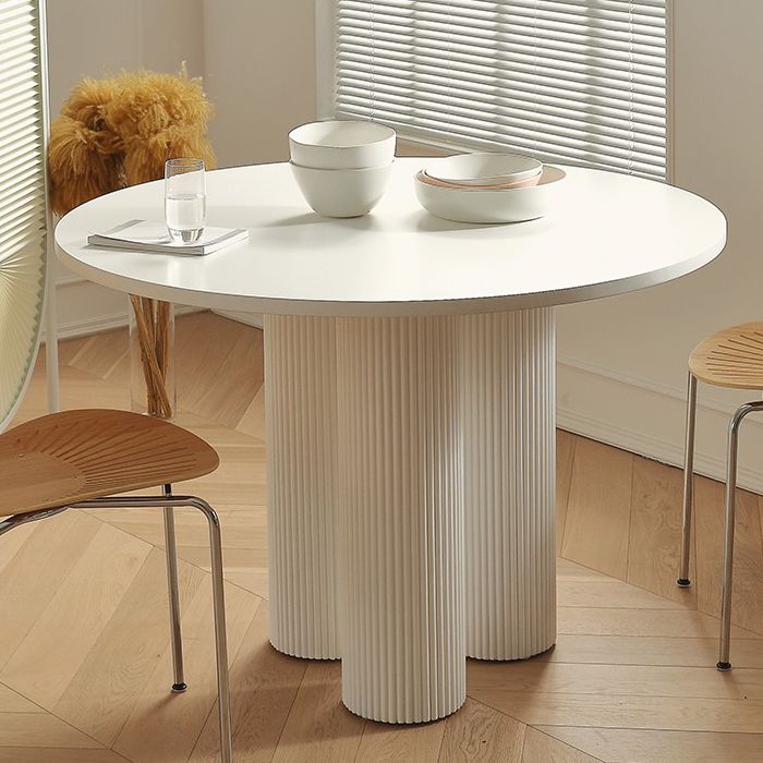 Tavolo rotondo tavolo da dinette tavolo da cucina per sala da pranzo contemporanea per interno