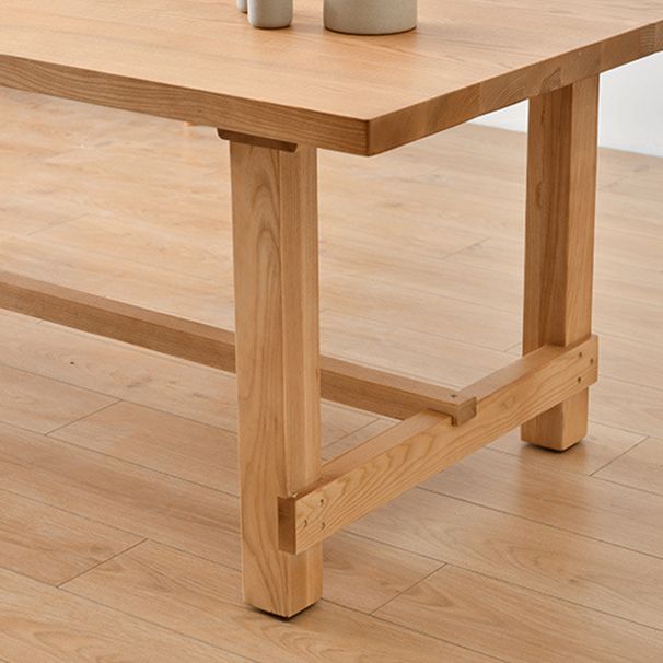 Modern Furniture Dining Set 1/2/4/5/6 Pcs Solid Wood Dining Table and Chairs