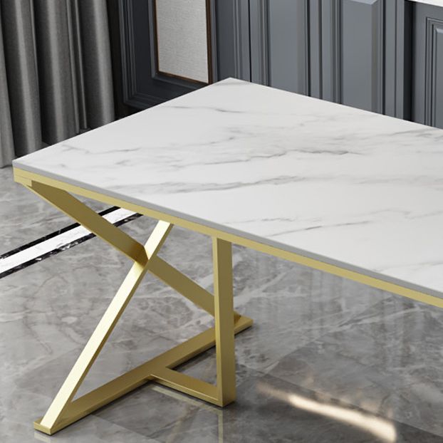 Glam Style 1/2/5 Pieces Dining Furniture Set Rectangle Dining Room Table Set