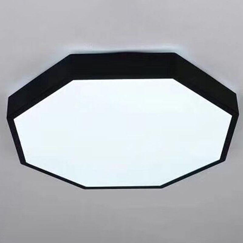 Integrated LED Flush Mount Ceiling Light Fixtures Minimalist Acrylic Ceiling Mount Chandelier for Bedroom
