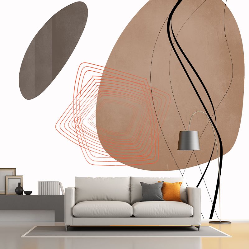 Abstract Decoration Wall Mural Wallpaper Sitting Room Wall Mural