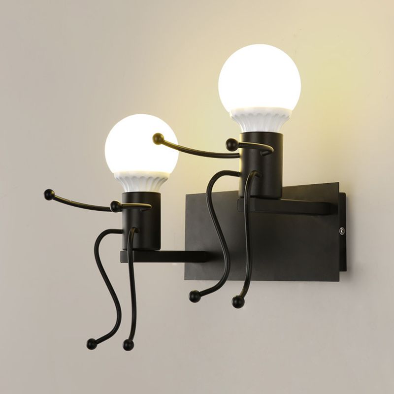 Industrial Metallic Wall Light Creative Wall Light Sconce for Bedroom