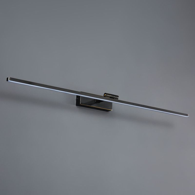 Metal Linear Vanity Lights Modern 1-Light Vanity Lighting for Bathroom