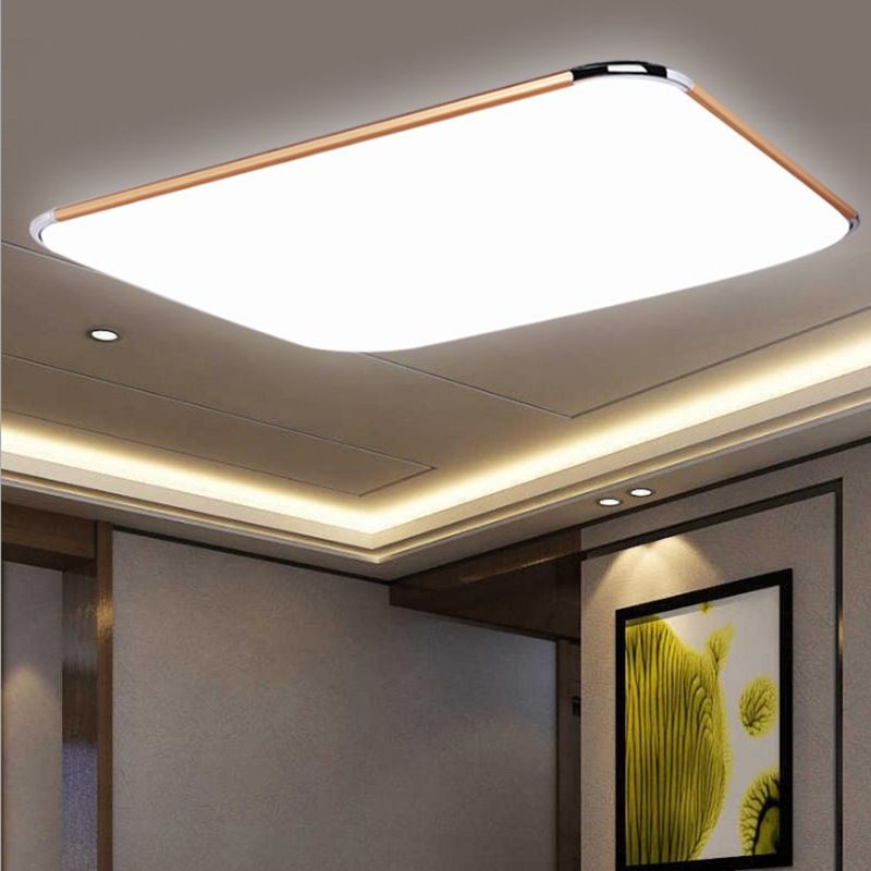 Moderne LED-Befestigung Unterputz-Beleuchtung-Befestigung Rechteck-Lampenschirm für Schlafzimmer