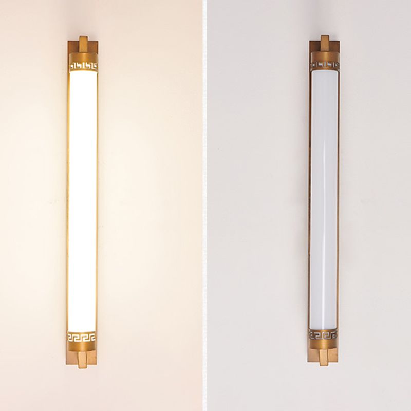 Éclairage mural en métal linéaire