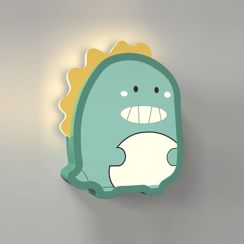 Lampada da parete per bambini con funce a led animalette di cartoni animati