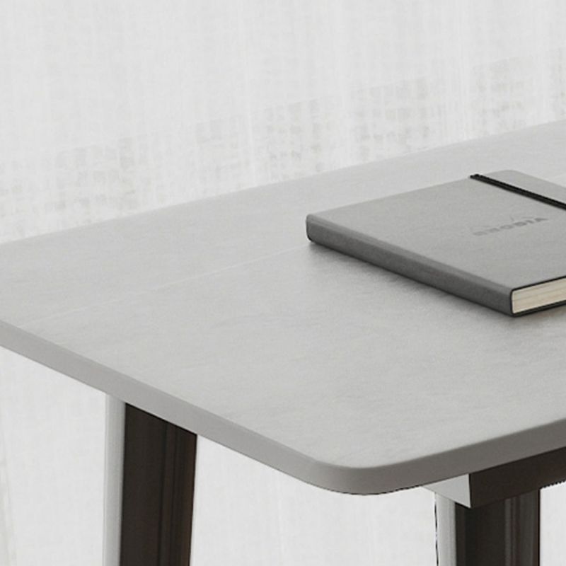 Modern Rectangle Stone Counter Table 1/2/3 Pieces Bar Table Set for Cafe