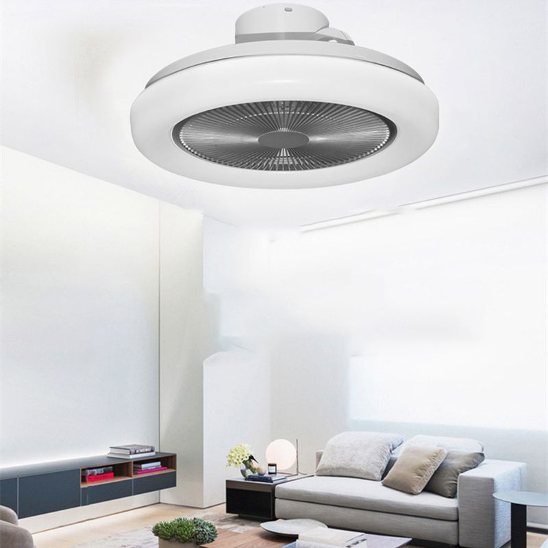 Plafonnage simple de plafond moderne Forme de lampe à lampe à LED Van de ventilateur de plafond pour le salon