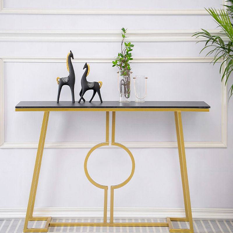 Modern Console Accent Table Antique Finish Sofa Console Table