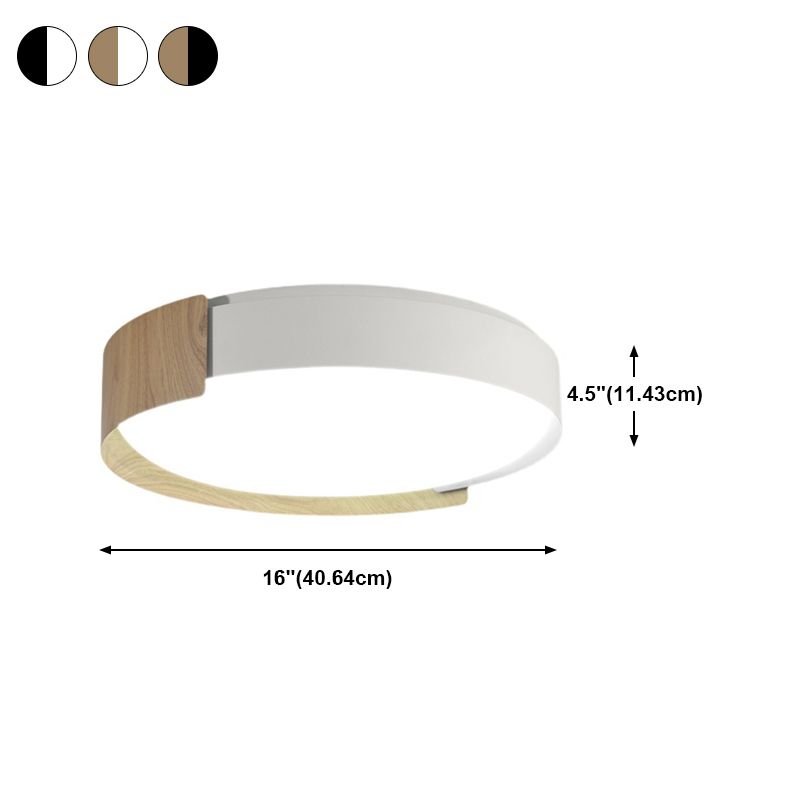 Household Flush Mount Ceiling Lamp Simplicity LED Ceiling Mount Lighting for Bedroom