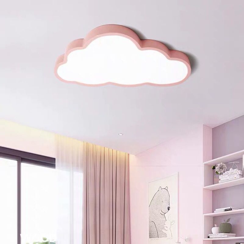 Plafonnier LED en forme de nuage en acrylique, luminaire décoratif d'intérieur, luminaire décoratif d'intérieur, idéal pour une chambre d'enfant