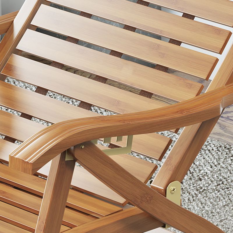 Modern Style Cushions Rocker Chair Spindle Rocker Chair with Bamboo Frame