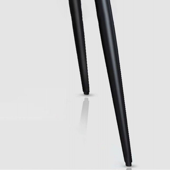 Contemporary Sintered Stone Top Gray Dining Set Rectangle Shape Standard Dining Set for Kitchen