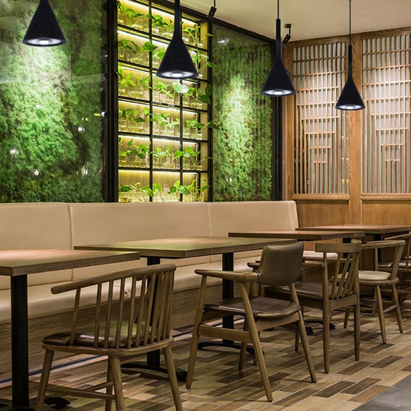 5.9 "brede macaroon mini hangend licht met hars kegel schaduw moderne stijl enkele lampverlichting voor slaapkamer