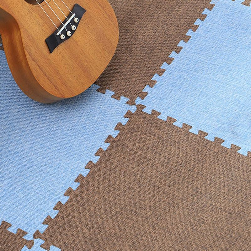 Modern Indoor Carpet Tiles Stain Resistant Interlocking Carpet Floor Tile