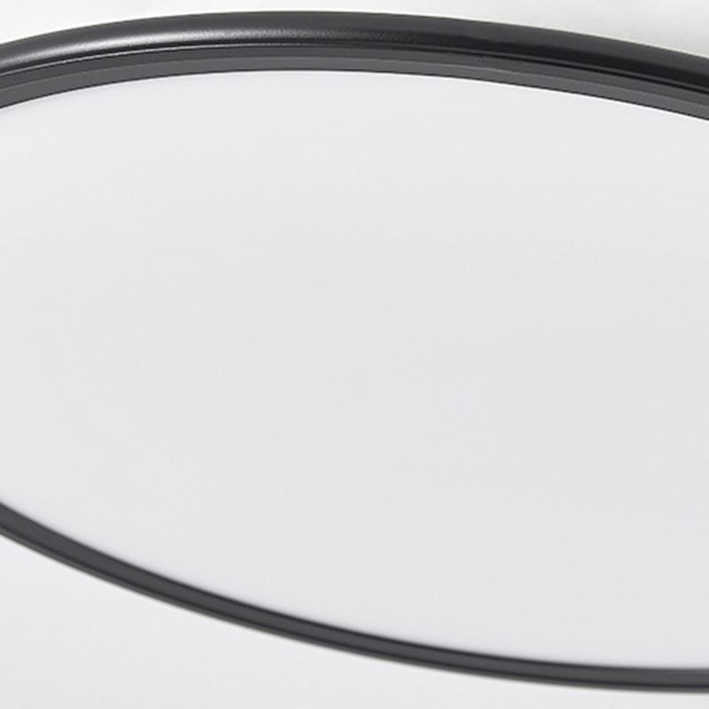 Moderne Art Acryl Flush Deckenleuchten Kreis 1-Licht Flush Licht