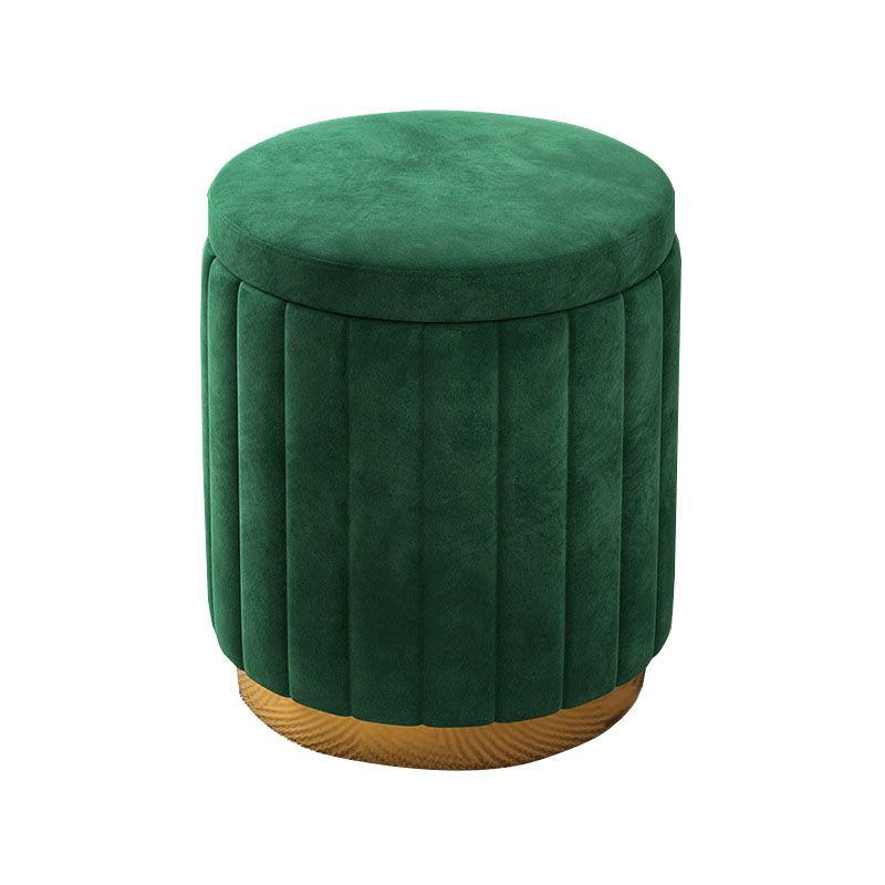 Grey Round Pouf Gorgeous Stain Resistant Pouf for Living Room