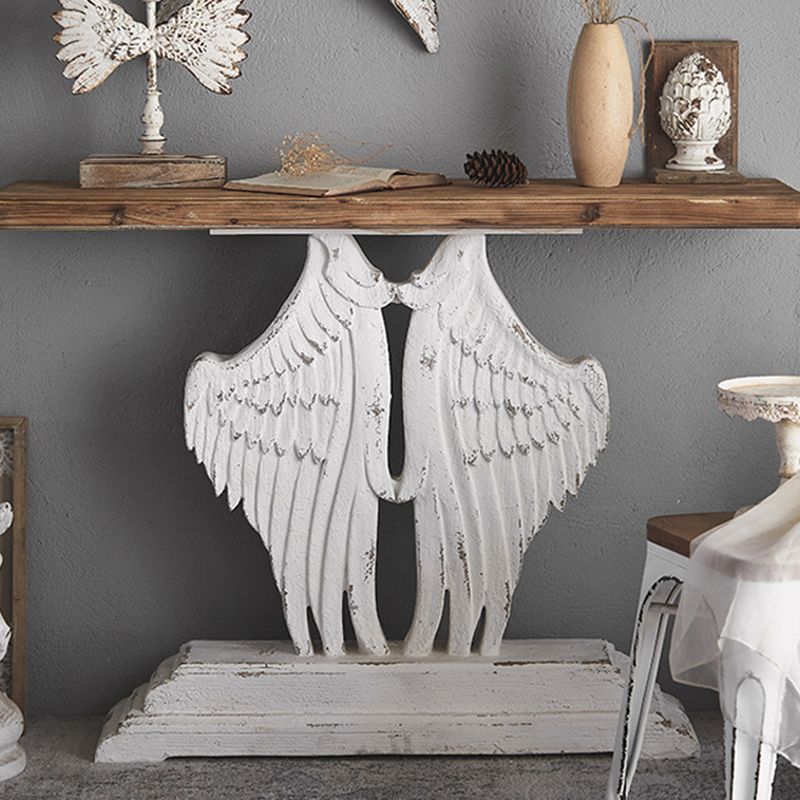 French Country Console Table 16" W Resistant Accent Table for Hall