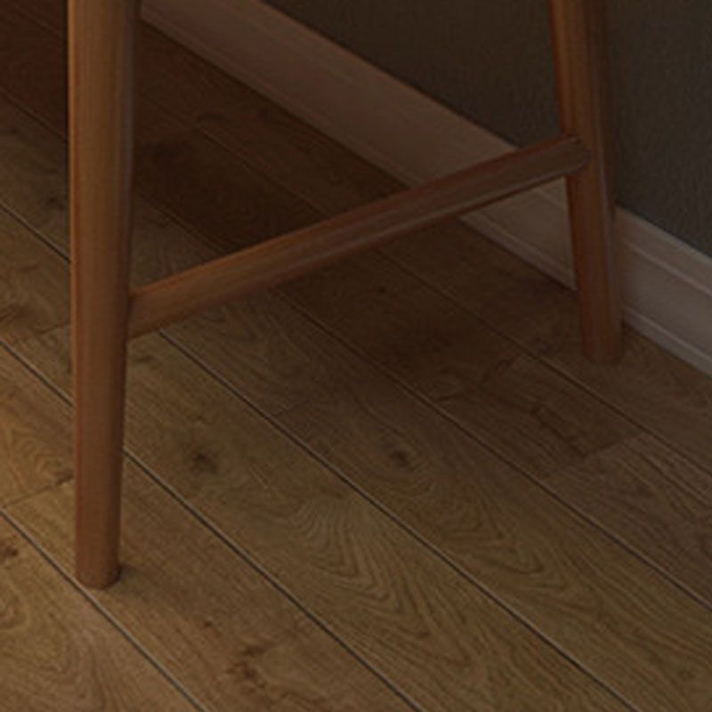 Contemporary Rectangular Office Desk Solid Wood Writing Desk for Home