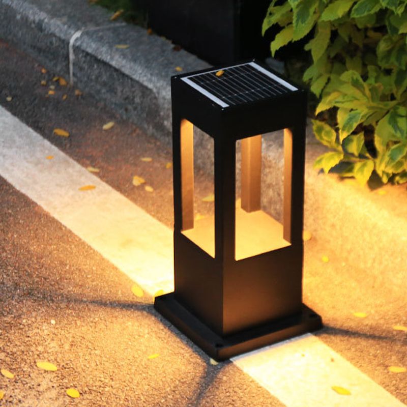 Metal LED Square Shape Outdoor Waterproof Light with Acrylic Shade