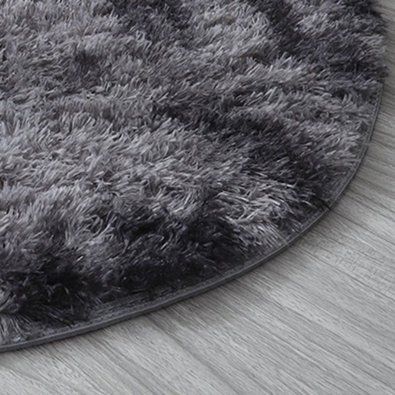 Funky Tie Dye Printed Rug Comfort Shag Area Rug Polyester Anti-Slip Backing Carpet for Home Decor