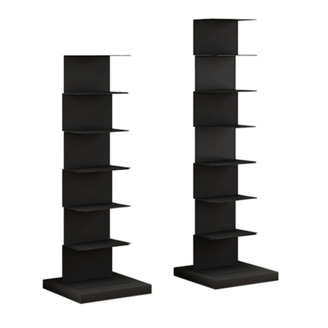 13.78"W Bookshelf Contemporary Style Invisible Bookcase for Home Office