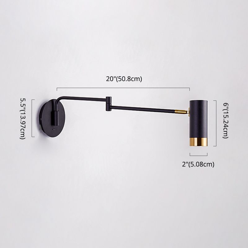 1 Light Sconce Light Warm Light Simple Home Wall Mounted Light Fixture