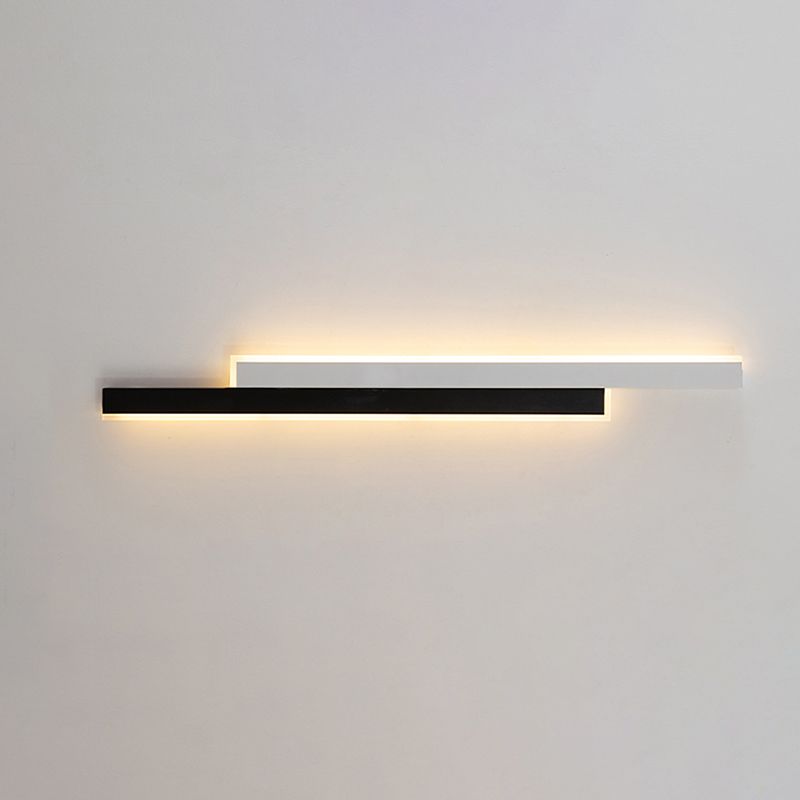 Contemporary Style Wall Lamp Sconce Linear Wall Sconce Metal for Bedroom
