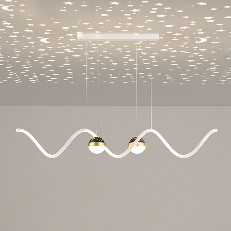Modern Hanging Ceiling Light Metal 3 Light Pendant Lighting Fixtures for Dining Room
