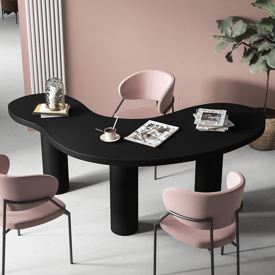 Modern Solid Wood Dining Table 3 Legs Dining Table for Dining Room