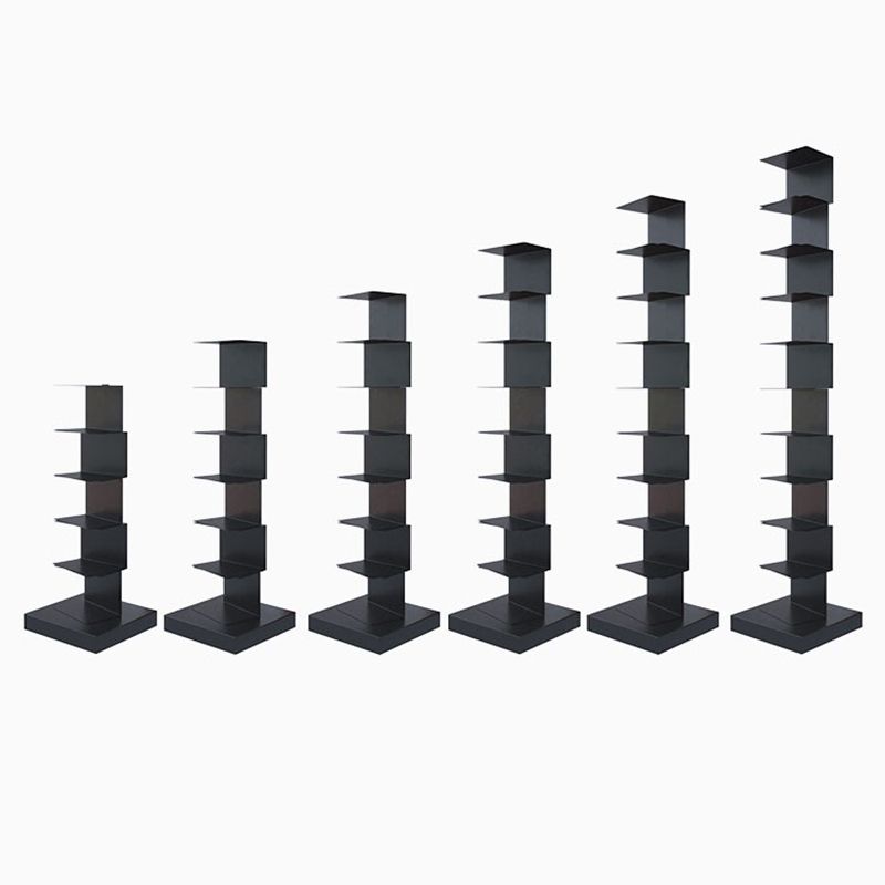 Libreria in stile moderno scaffale in acciaio inossidabile libreria per casa