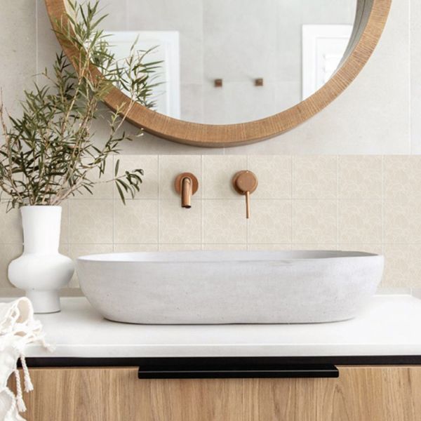 Square Tile Peel and Stick Tile Pvc Kitchen and Bathroom Backsplash Peel and Stick Tiles