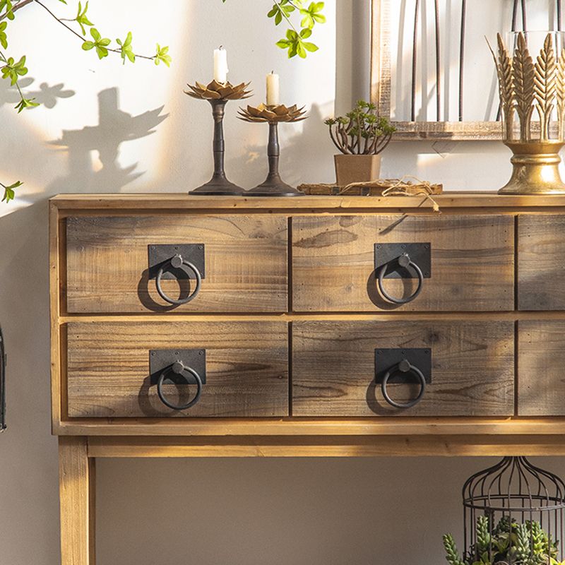 Traditional Dresser Solid Wood Storage Chest Dresser for Bedroom